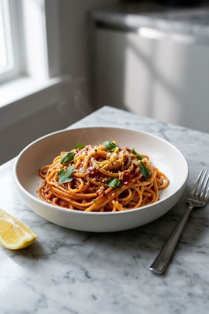 Gordon Ramsay Bloody Mary Linguine