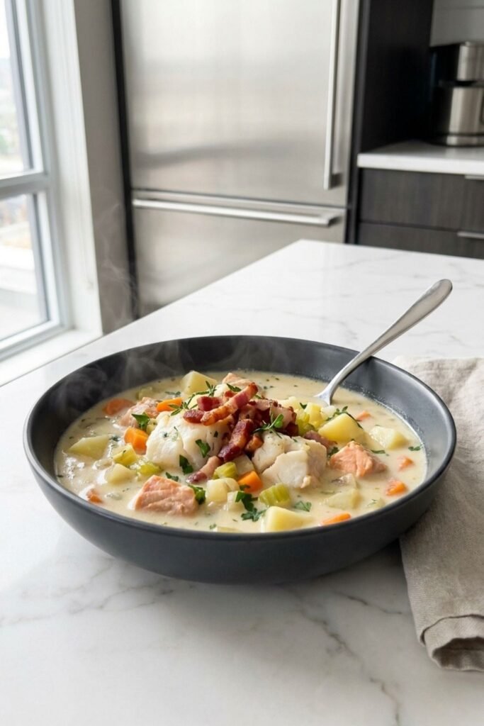 Gordon Ramsay Fish Chowder