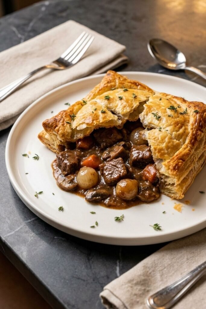 Gordon Ramsay Steak and Guinness Pie