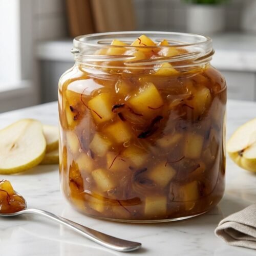 Gordon Ramsay Pear and Saffron Chutney Recipe