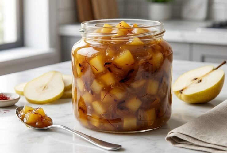 Gordon Ramsay Pear and Saffron Chutney Recipe
