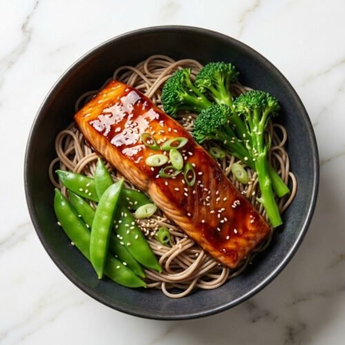 Gordon Ramsay Teriyaki Salmon and Soba Noodles Recipe