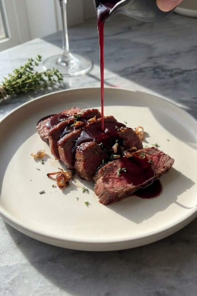Gordon Ramsay Red Wine Jus Recipe